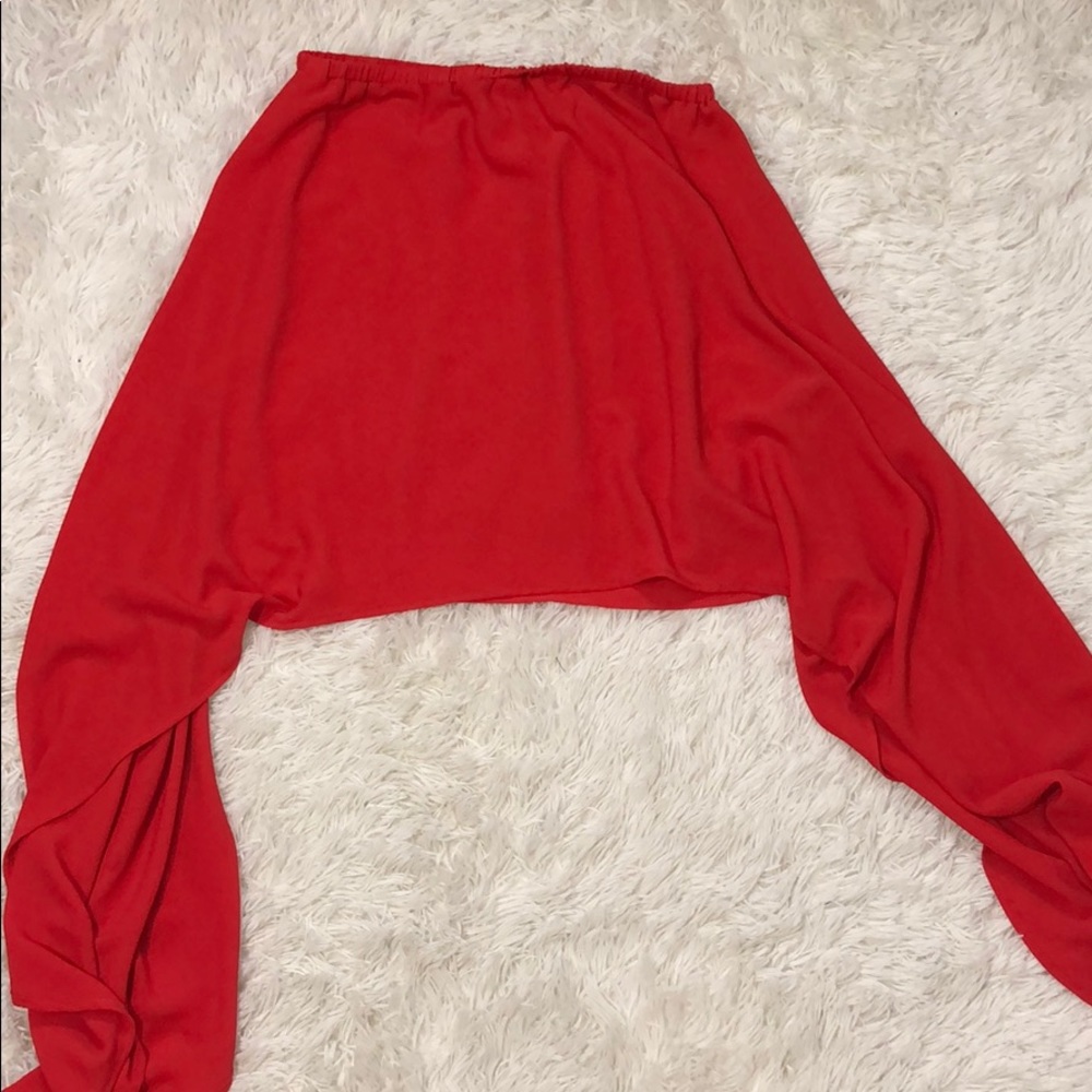 Strapless Blouse
